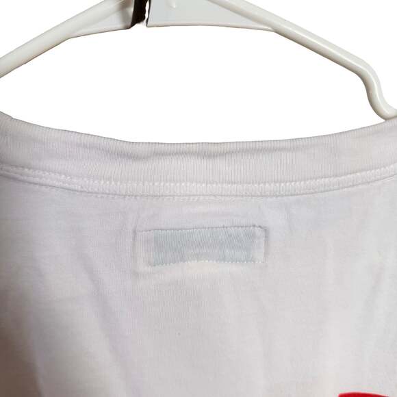 GUESS Originals 1981 Vintage Logo Striped Graphic Tee L - Picture 4 of 4